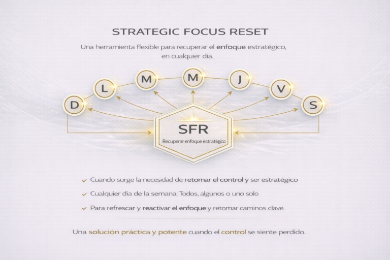 Strategic Focus Reset – Cómo recuperar el control estratégico en un mundo que cambia cada día